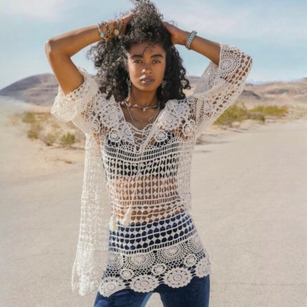 Palermo Bohemian Crochet Tunic
